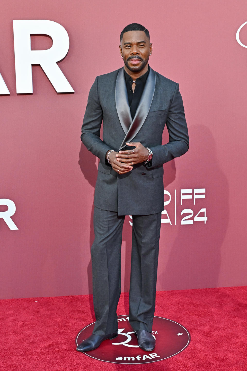 CAP D'ANTIBES, FRANCE - MAY 23: Colman Domingo attends the amfAR Cannes Gala 30th edition Presented by Chopard and Red Sea International Film Festival at Hotel du Cap-Eden-Roc on May 23, 2024 in Cap d'Antibes, France. (Photo by Stephane Cardinale - Corbis/Corbis via Getty Images)