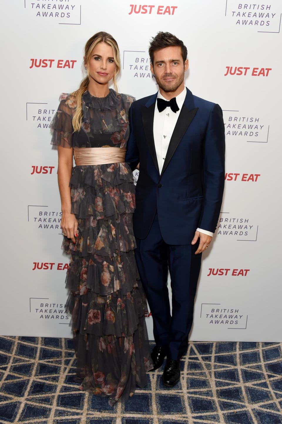 Couple: Spencer Matthews and Vogue Williams (Dave Benett)