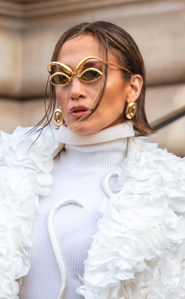 Jennifer Lopez, Schiaparelli Haute Couture Spring/Summer 2024 Show