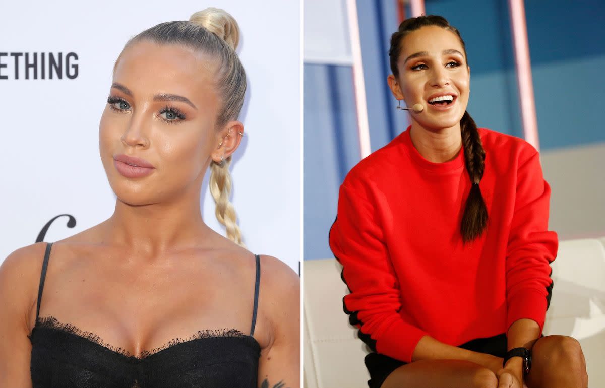 complication of influencers headshots of Tammy Hembrow and Kayla Itsines