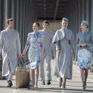 These new hostie uniforms could be straight out of a fashion magazine. Photo: Hainan Airlines