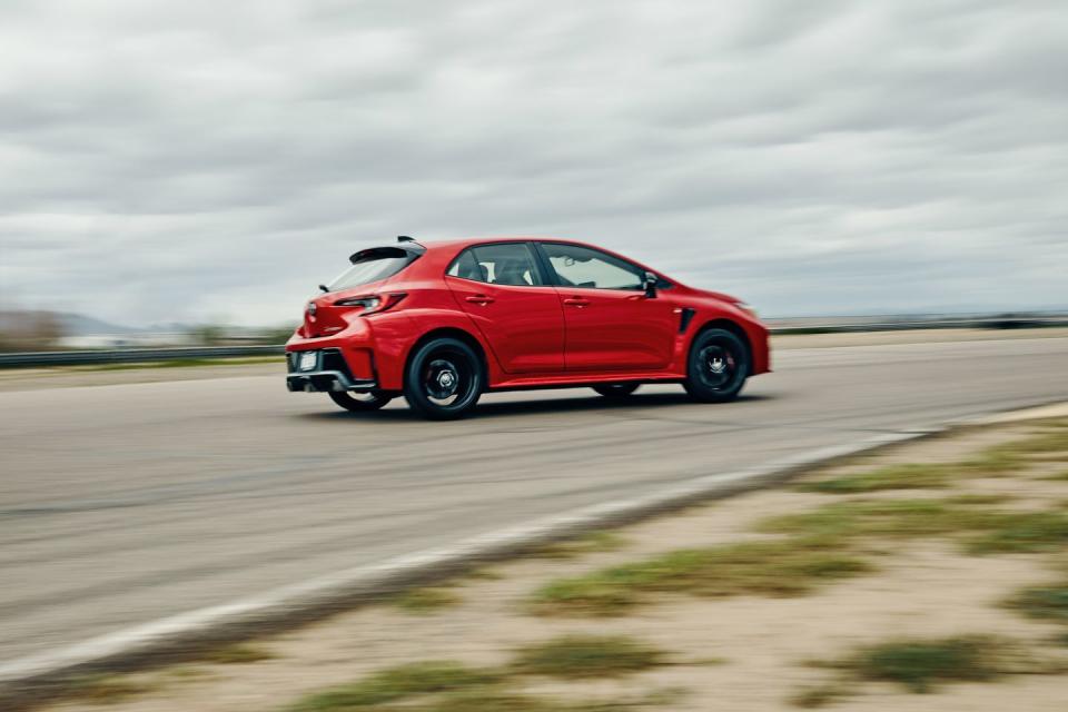 2023 honda civic type r and the toyota 2023 gr corolla