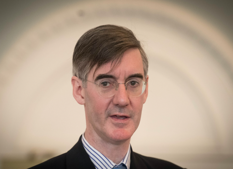 Jacob Rees-Mogg warned the prime minister she faces a Tory rebellion (Picture: PA)