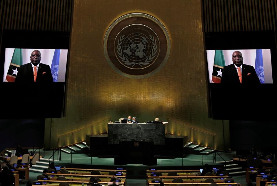 UN General Assembly Reparations (ASSOCIATED PRESS)