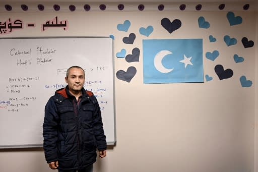 Teacher Mahmut Utfi says he sees his job as a duty as the Uighurs are "facing extinction"
