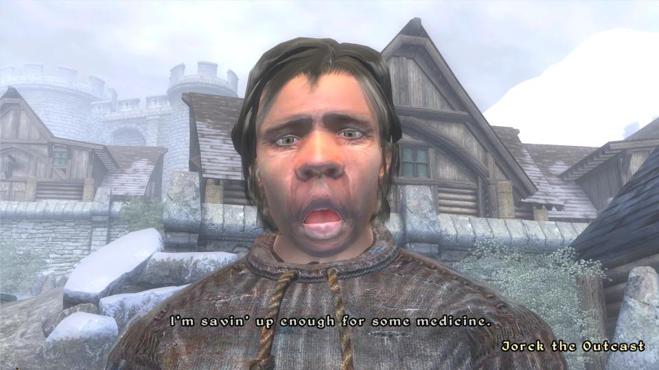 Sad Oblivion man