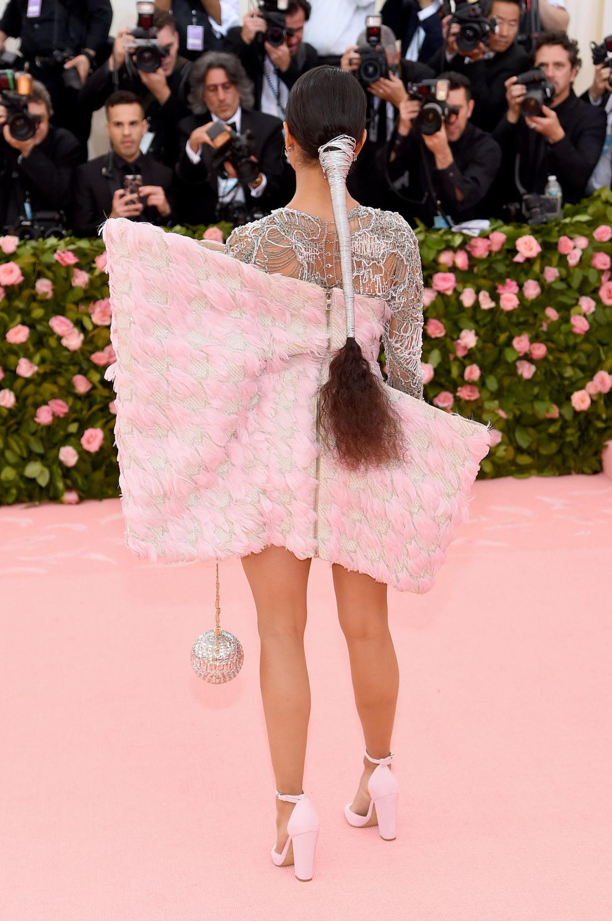 Liza Koshy attends The 2019 Met Gala Celebrating Camp: Notes on Fashionat Metropolitan Museum of Art on May 06, 2019 in New York City.