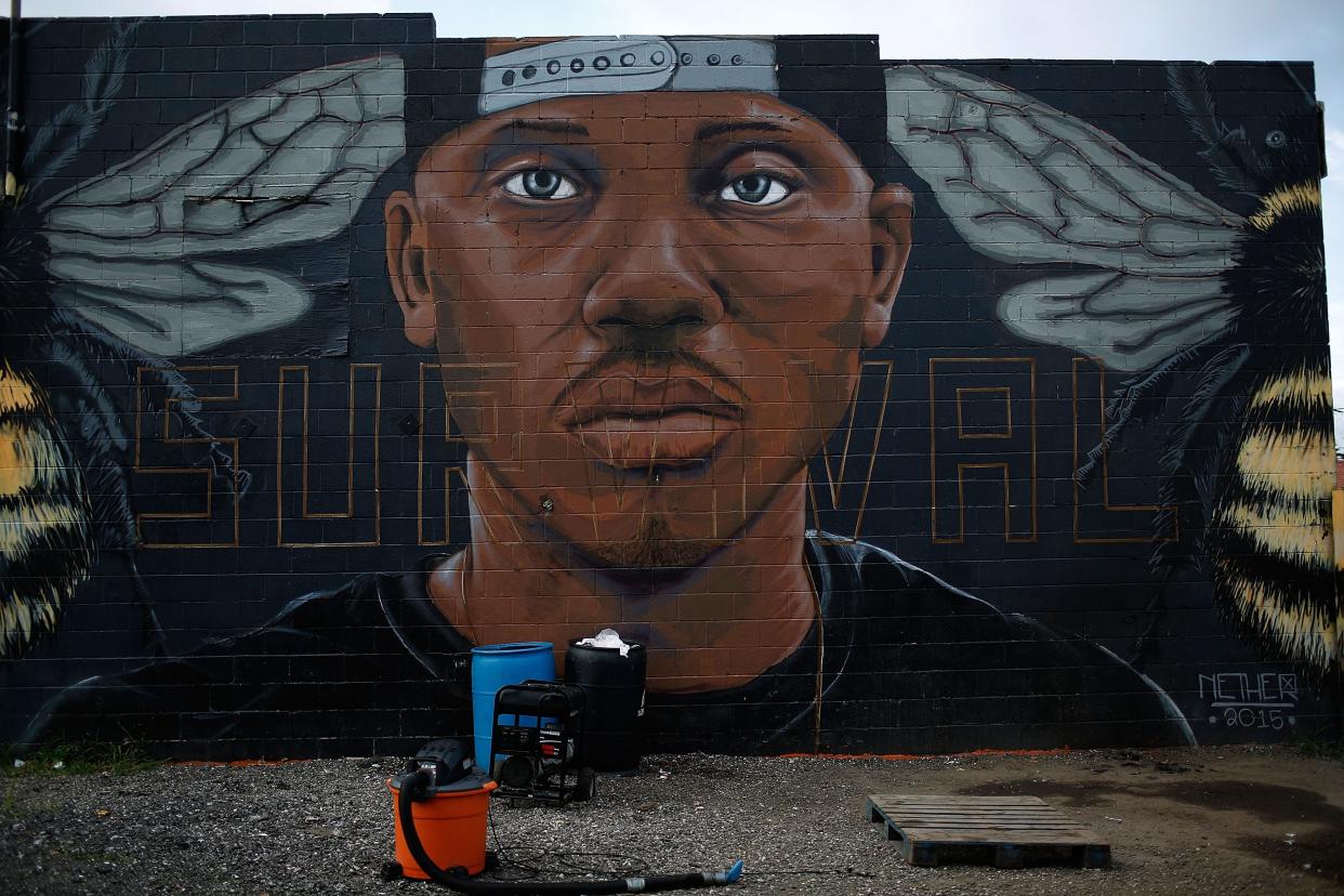 Baltimore, mural, black lives matter