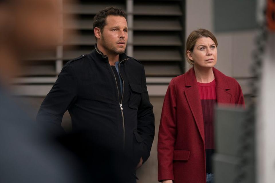 Justin Chambers and Ellen Pompeo | Mitch Haaseth/ABC