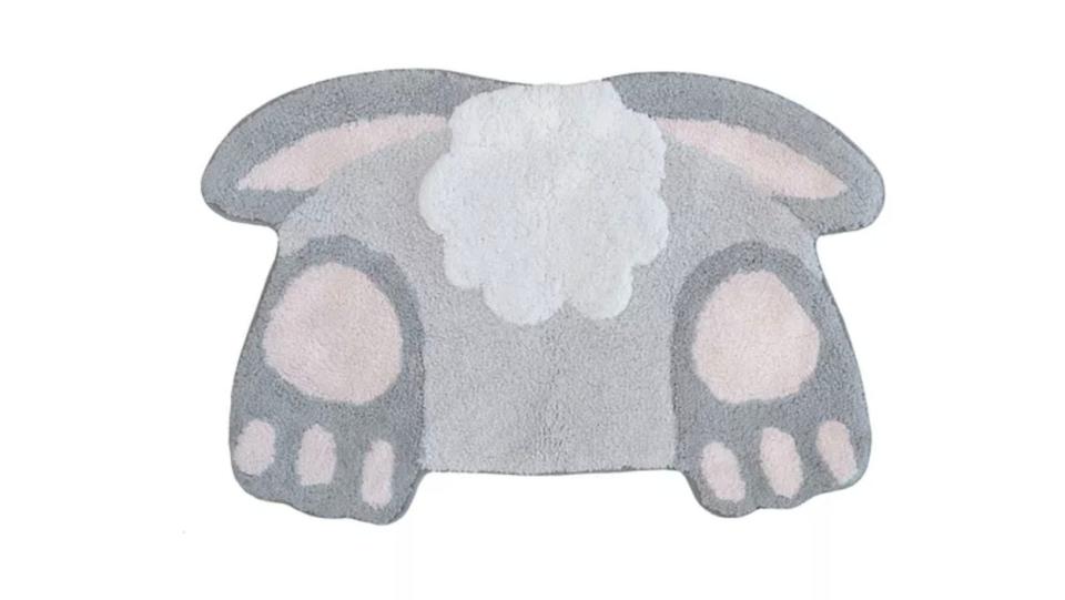 Hop to these savings with this adorable bath rug.