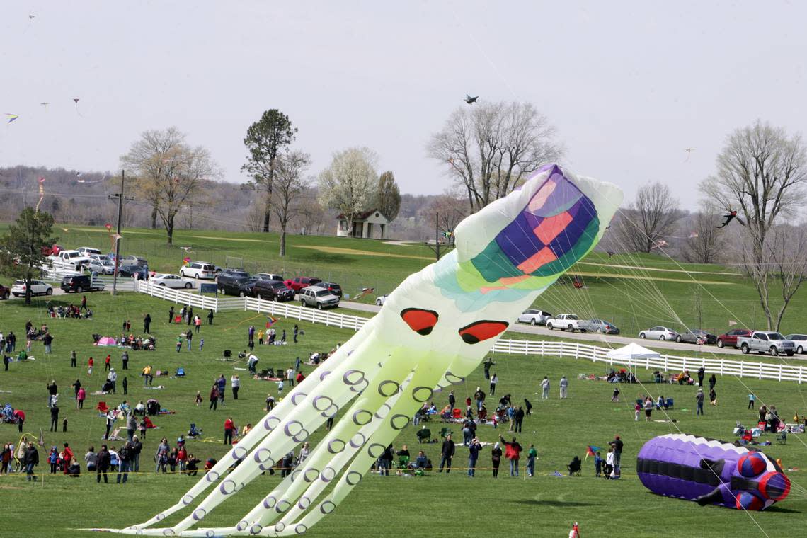 The annual kite festival Flights of Fancy will take place April 21 on the MCC-Longview campus.