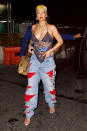 <p>Rihanna continues her style streak while out for the night in N.Y.C. on Aug. 12.</p>