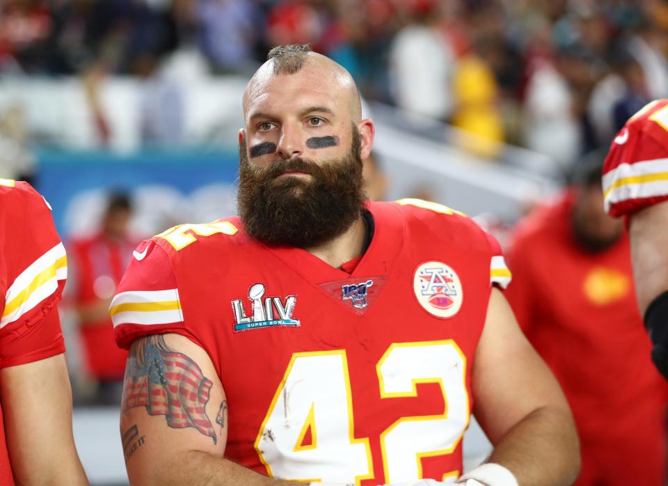 Kansas City Chiefs fullback Anthony Sherman