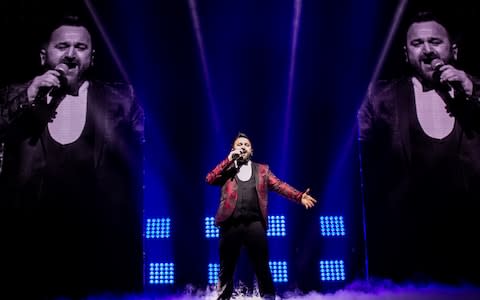 Danny Tetley performs on stage during The X Factor Live Tour  - Credit: &nbsp;Mike Lewis Photography