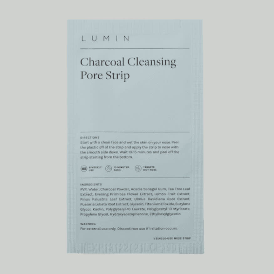 Lumin Charcoal Cleansing Pore Strip