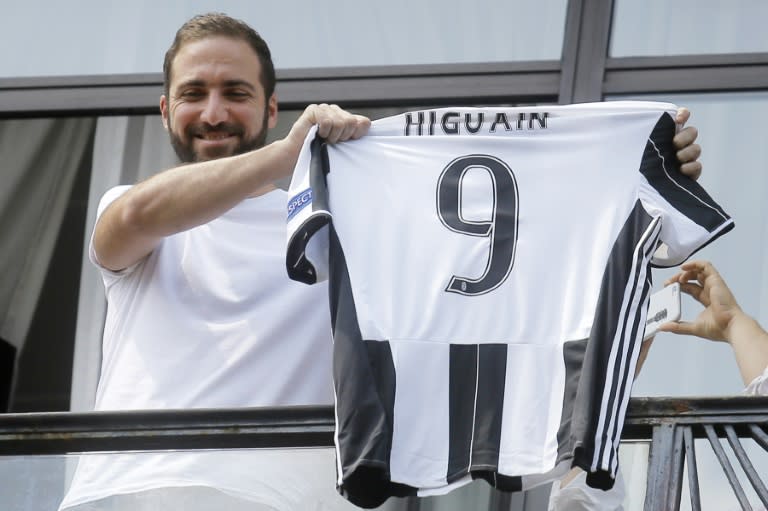 Argentine forward Gonzalo Higuain, pictured on July 27, 2016, said he made the "best decision" for him by choosing to move from Napoli to Juventus, adding that he "can't wait" to show what he can do