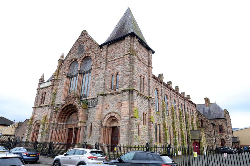 Exterior of the former Townsend Street Presbyterian Church.