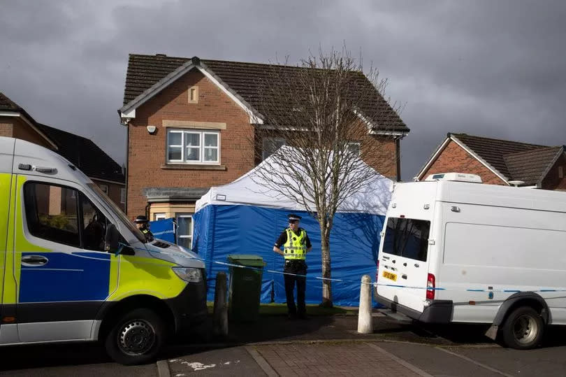 Scottish Police previously attended Nicola Sturgeon's and Peter Murrell's house -Credit:Ross Turpie / Daily Record Sunday Mail Reach PLC