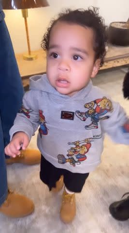 <p>Khloe Kardashian/ Instagram</p> Khloé Kardashian's son Tatum