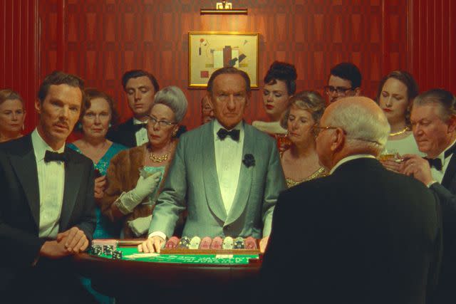 <p>Netflix</p> he Wonderful Story of Henry Sugar. (Featured L-R) Benedict Cumberbatch as Henry Sugar and Sir Ben Kingsley as the croupier in The Wonderful Story of Henry Sugar.