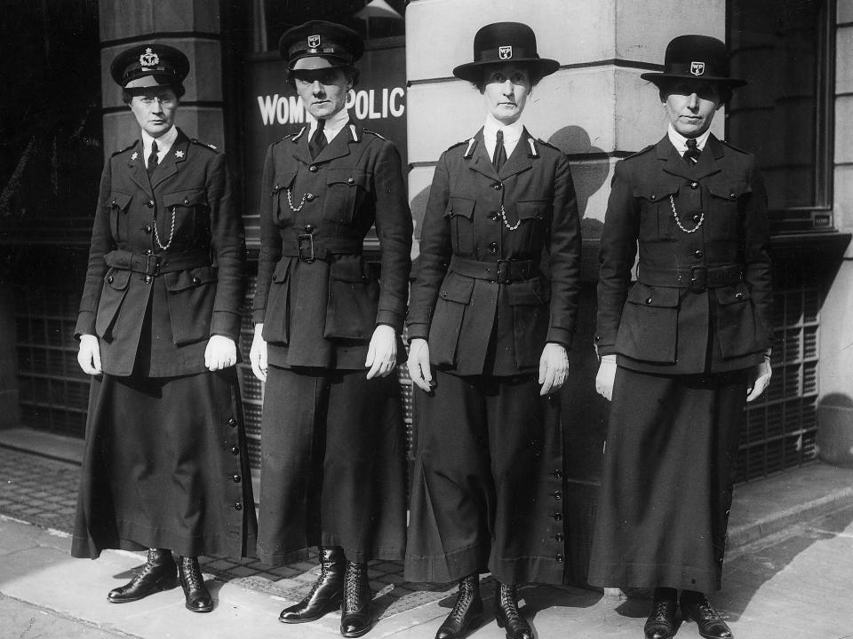 police women world war one vintage