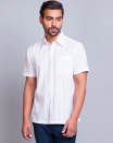 <a href="https://fave.co/2Ut4uSf" rel="noopener" target="_blank" data-ylk="slk:BUY HERE;elm:context_link;itc:0;sec:content-canvas" class="link ">BUY HERE</a> White cotton stripe shirt, from Fabindia, for Rs. 690