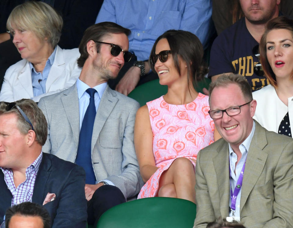 James Matthews and Pippa Middleton