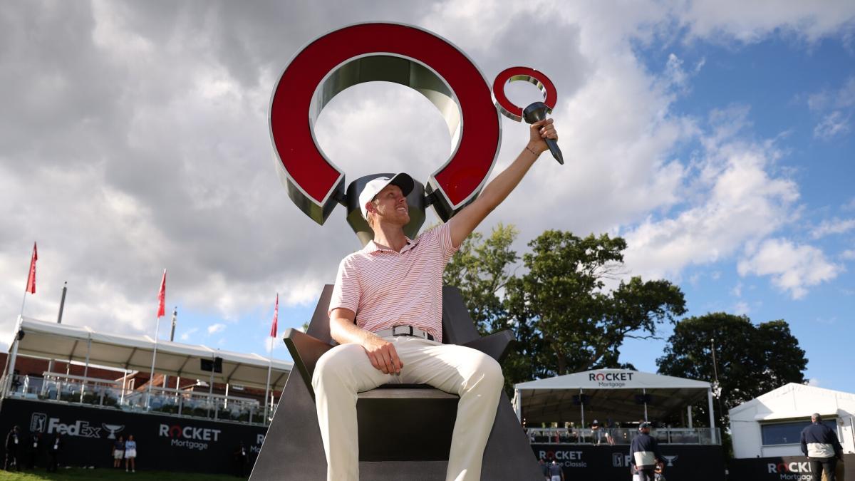 Análise do prêmio em dinheiro do Rocket Mortgage Classic: uma análise do campeão Cam Davis e dos ganhos do campo