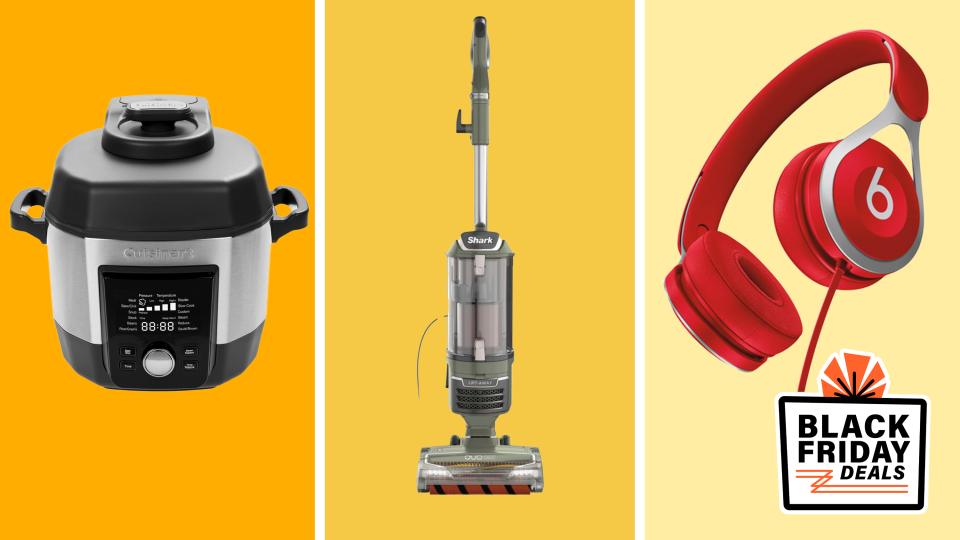 Shop HSN Black Friday deals: Savings on pressure cookers, vacuums, headphones, and more.