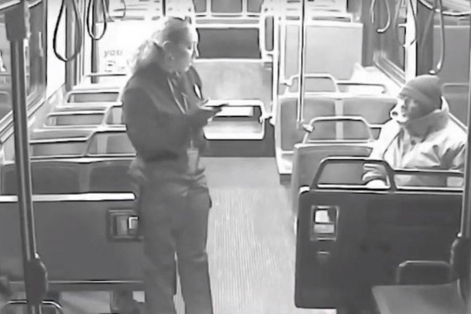 The bus driver has been praised for her actions by her employers: RideMCTS