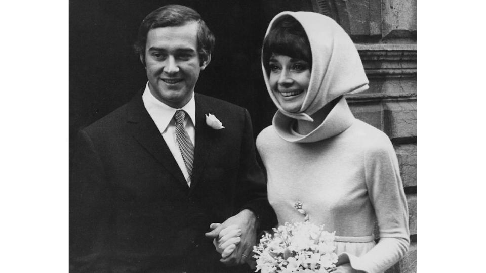 Audrey Hepburn's second wedding