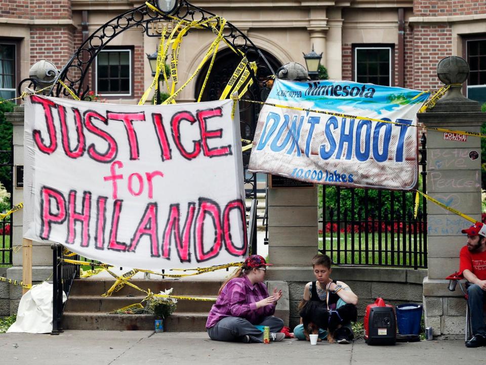 philando castile police shooting protest