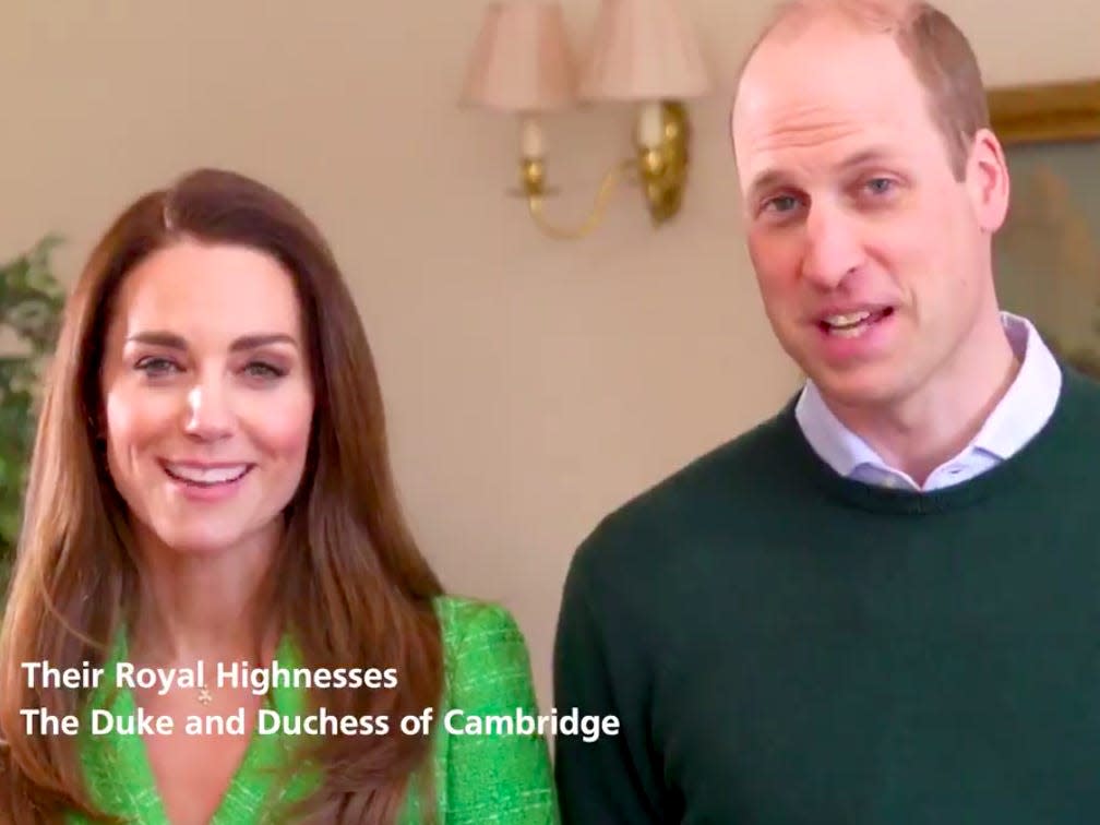 Kate and William St Patrick's Day 2021