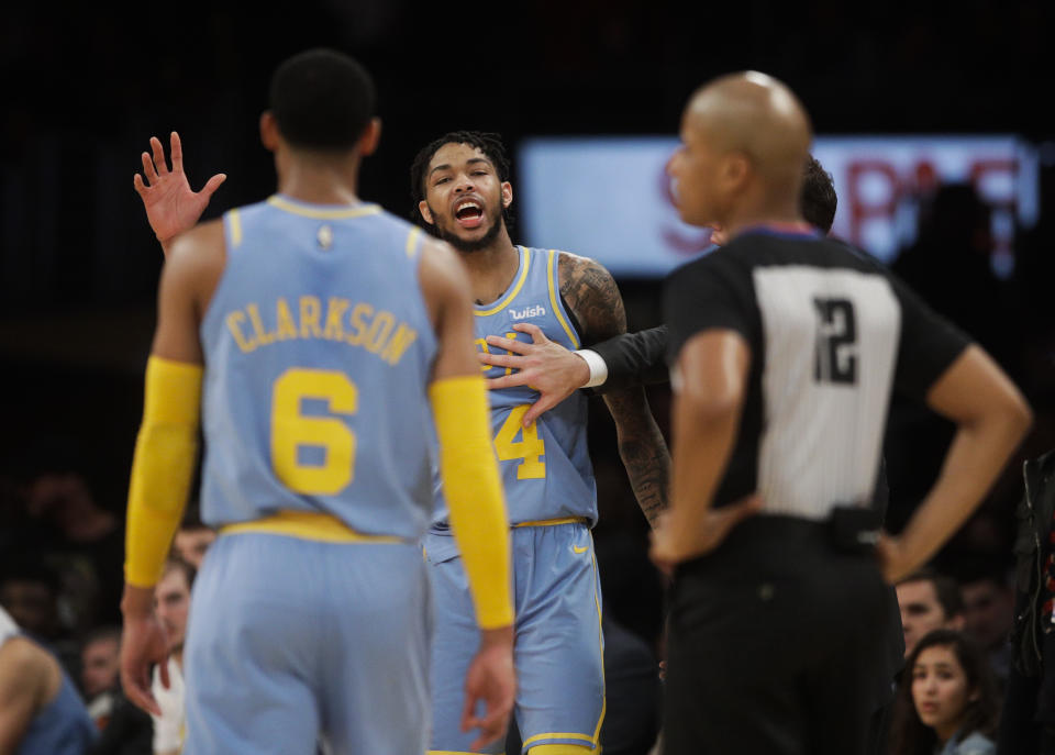 Jordan Clarkson may be a casualty of the Lakers 2018 free agency aspirations. (AP Photo/Jae C. Hong)