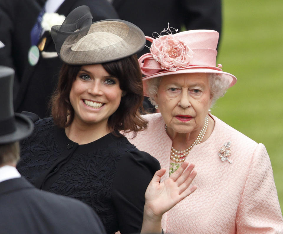 <p>The Monarch will have pride of place in the church as she watches her beloved granddaughter say ‘I do’ in the same church where Prince Harry and Meghan Markle tied the knot in May. Photo: Getty Images </p>