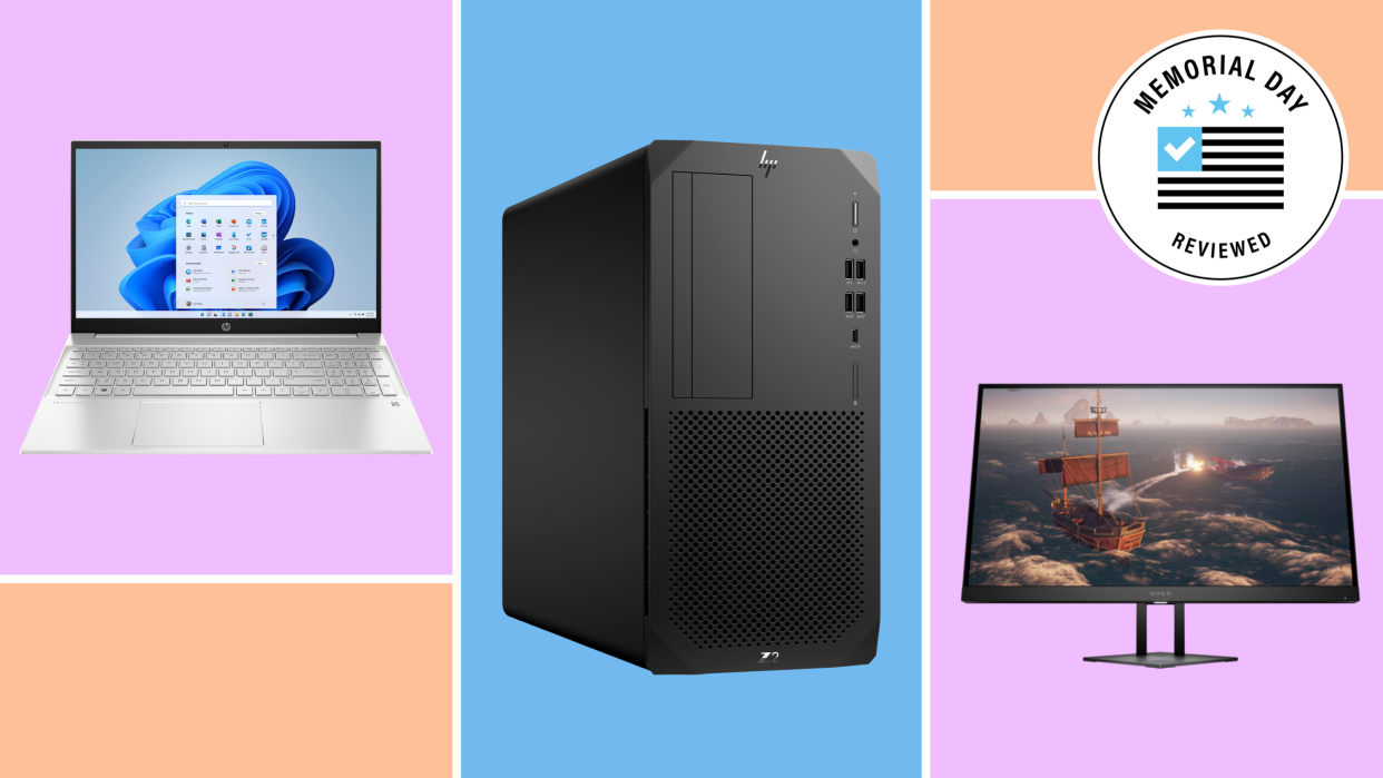 HP has sale prices on laptops, gaming headsets, gaming monitors and more for Memorial Day.