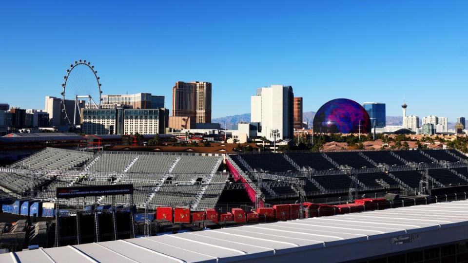 las vegas f1 grand prix preparations