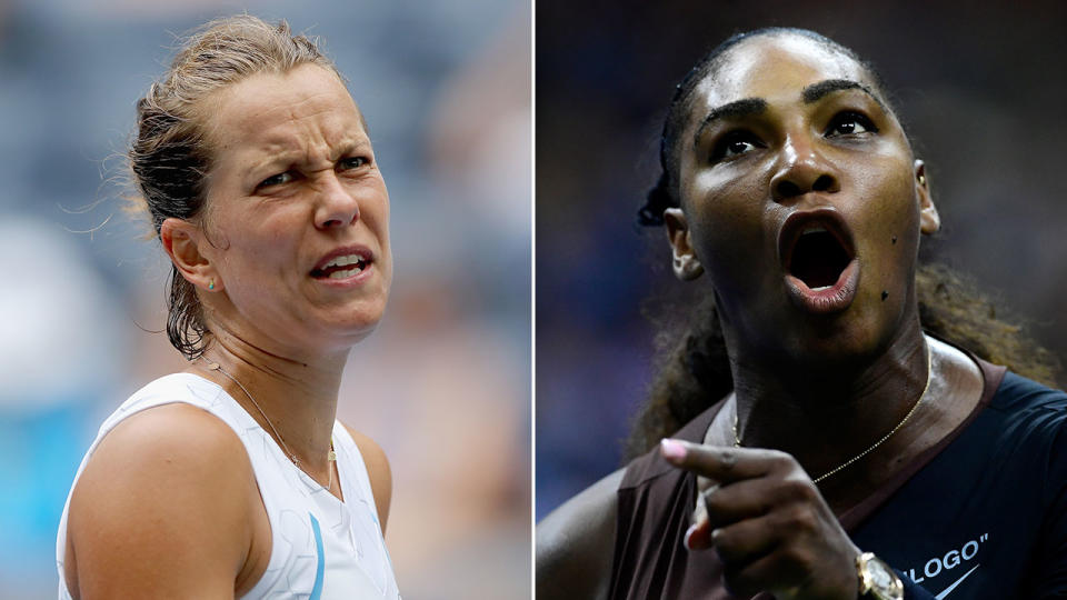 Barbora Strycova has blasted Serena Williams for he ‘bulls***’ antics at the US Open final. Pic: Getty