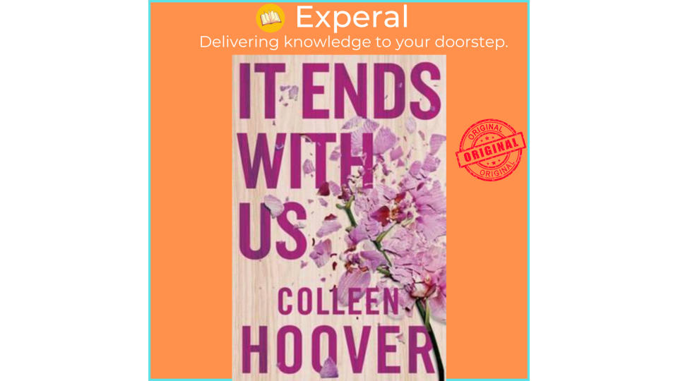 It Ends with Us: A Novel by Colleen Hoover (UK edition, paperback). (Photo: Lazada SG)