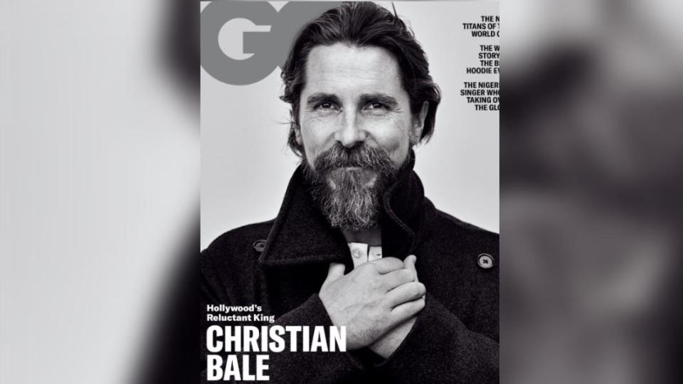 克里斯汀貝爾近日接受GQ訪問。（圖／翻攝自推特＠GQMagazine）