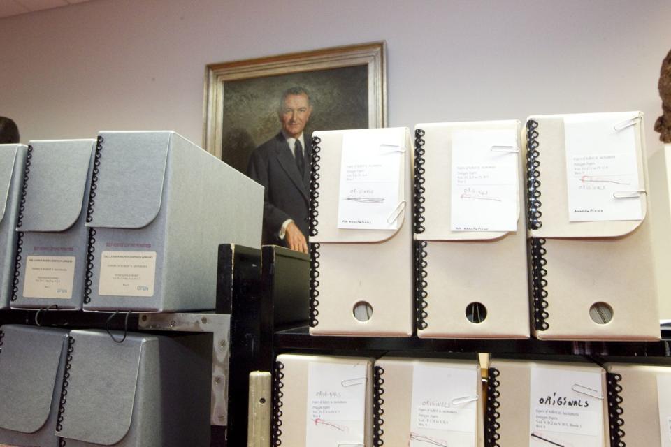 usa politics lyndon baines johnson library displays pentagon papers