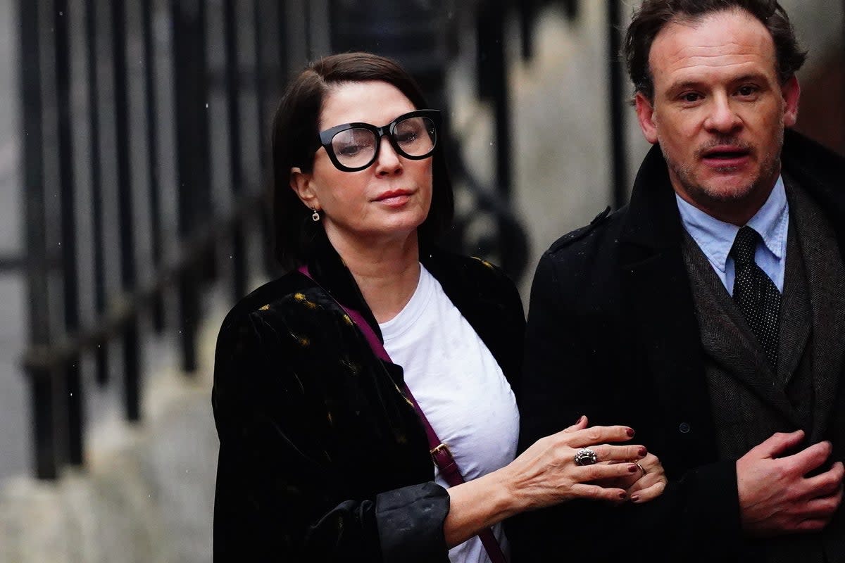 Sadie Frost received £260,250 in compensation for phone-hacking from MGN in May 2015 (PA)