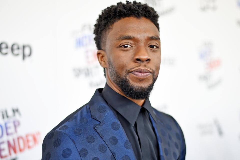 SANTA MONICA, CA - MARCH 03: Actor Chadwick Boseman attends the 2018 Film Independent Spirit Awards on March 3, 2018 in Santa Monica, California. (Photo by Kevin Mazur/Getty Images)