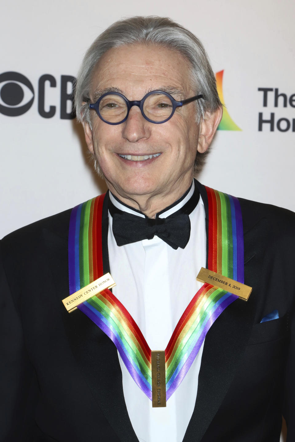 2019 Kennedy Center honoree Michael Tilson Thomas attends the 42nd Annual Kennedy Center Honors at The Kennedy Center, Sunday, Dec. 8, 2019, in Washington. (Photo by Greg Allen/Invision/AP)