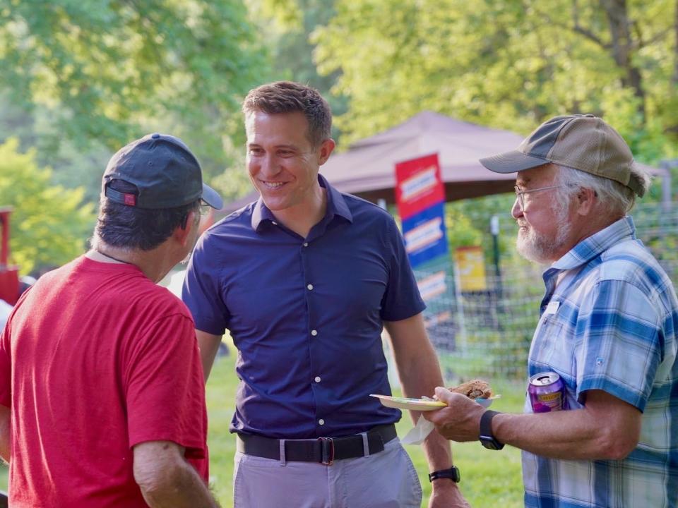 Democrat Lucas Kunce, a Marine veteran and antitrust advocate, is running for US Senate in Missouri.