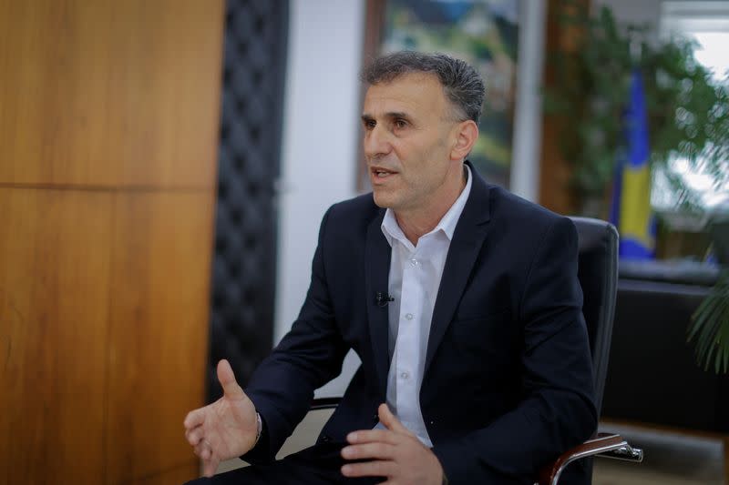 Hetemi, mayor of Serb-majority Leposavic, has been living in his office for more than six months