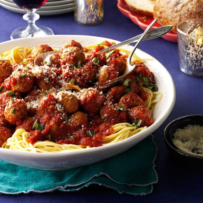 My Best Spaghetti & Meatballs