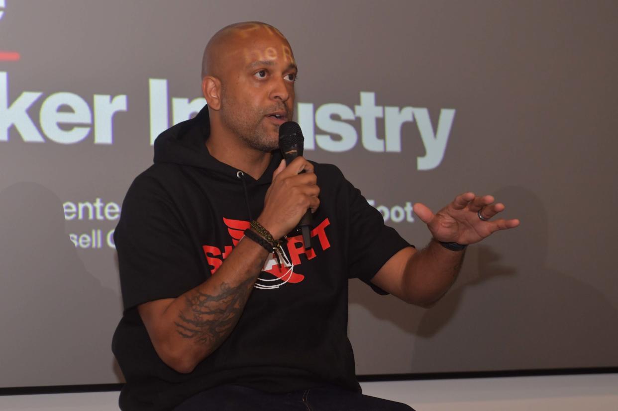 Darius Billings, the creator of the StaaRT Program at Athlete's Foot. (Byron Small / Athlete's Foot)