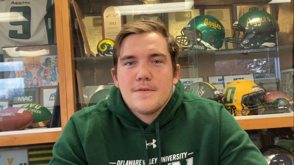Delaware Valley senior linebacker Nick Chapman has made 159 tackles over the past two seasons.
