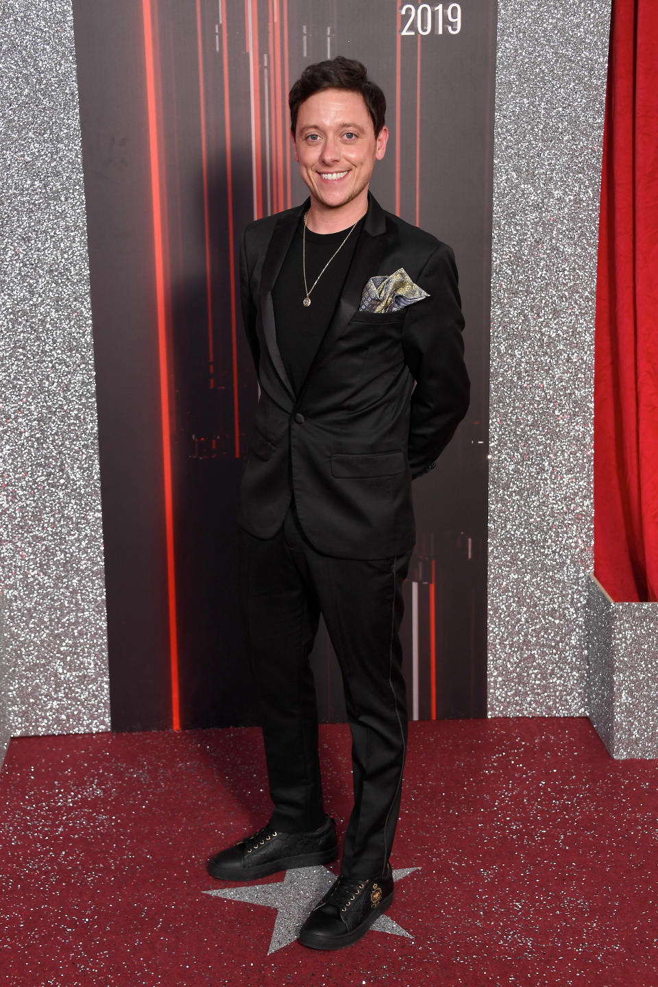 MANCHESTER, ENGLAND - JUNE 01: Ash Palmisciano attends the British Soap Awards at The Lowry Theatre on June 01, 2019 in Manchester, England. (Photo by Ian Gavan/Getty Images)